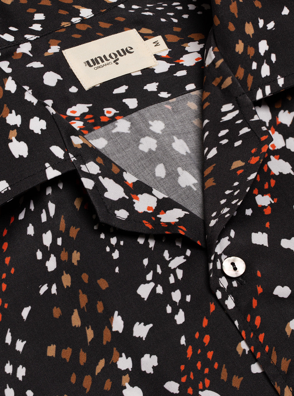 Biodegradable Camp Collar Short Sleeve Fashionable Shirt